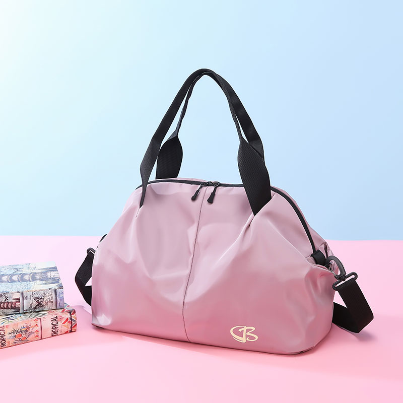Fitness bag girl out lightweight short-term travel bag students stay in school light luggage bag short distance simple A