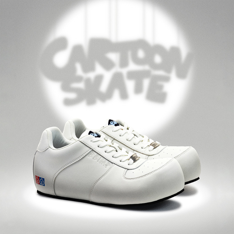 Bbimp Simple White Sneakers for Men, Everyday Versatile Casual Shoes for Women, Thick-Soled Height-Increasing Shoes, 2026 New Model