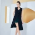 Áo vest nữ Baisi 2019 hè mới thời trang V-cổ không tay Áo vest mỏng nữ dài - Áo vest áo khoác nữ trung niên Áo vest