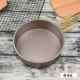 Gold Round Live Cake Mould 8 inch chống dính thép carbon mousse phô mai nướng lò nướng - Tự làm khuôn nướng