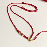 Полуфанальный продукт-красный веревочный цветок