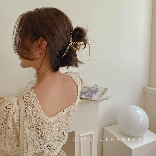 Заколка для волос, заколка-крабик, элегантная акула, аксессуар для волос, популярно в интернете, 2021 года, новая коллекция, Южная Корея