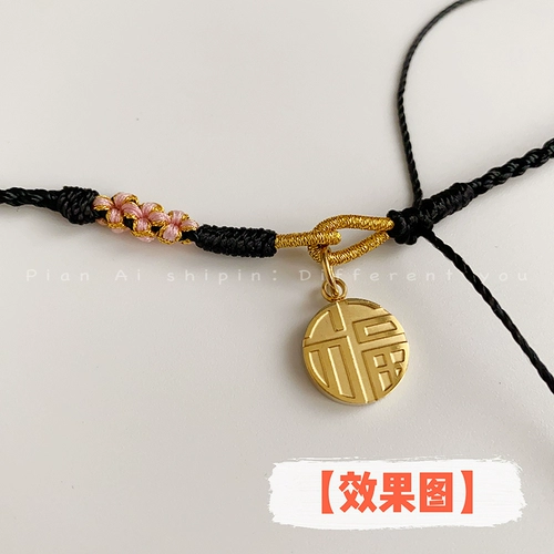 Подвеска, плетеное ожерелье ручной работы, ремешок, легкий роскошный стиль