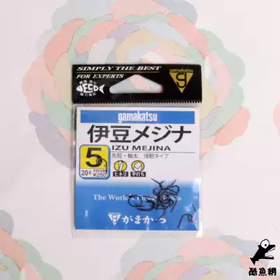 GAMAKATSU GAMMA KATZ Izu Mejna Gamma Fish Hook 12212 Mixed stock