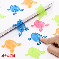 Королевские синие пластиковые прыгающие лягушки 100 шт.