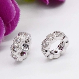 Классический аксессуар, колесо с шестернями, золото 24 карат, микроинкрустация