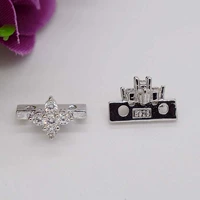 2 лунка белое золото