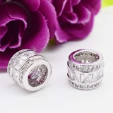 Сделай из бисером с бисером серебряный бисера 925 серебряный микромозаический полюс.