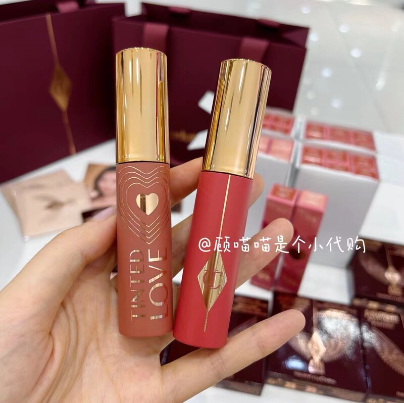 Now Available! Ct Lip Tint Charlotte Tilbury Lip Gloss Santa Euphoria Caramel Milk Tea Color