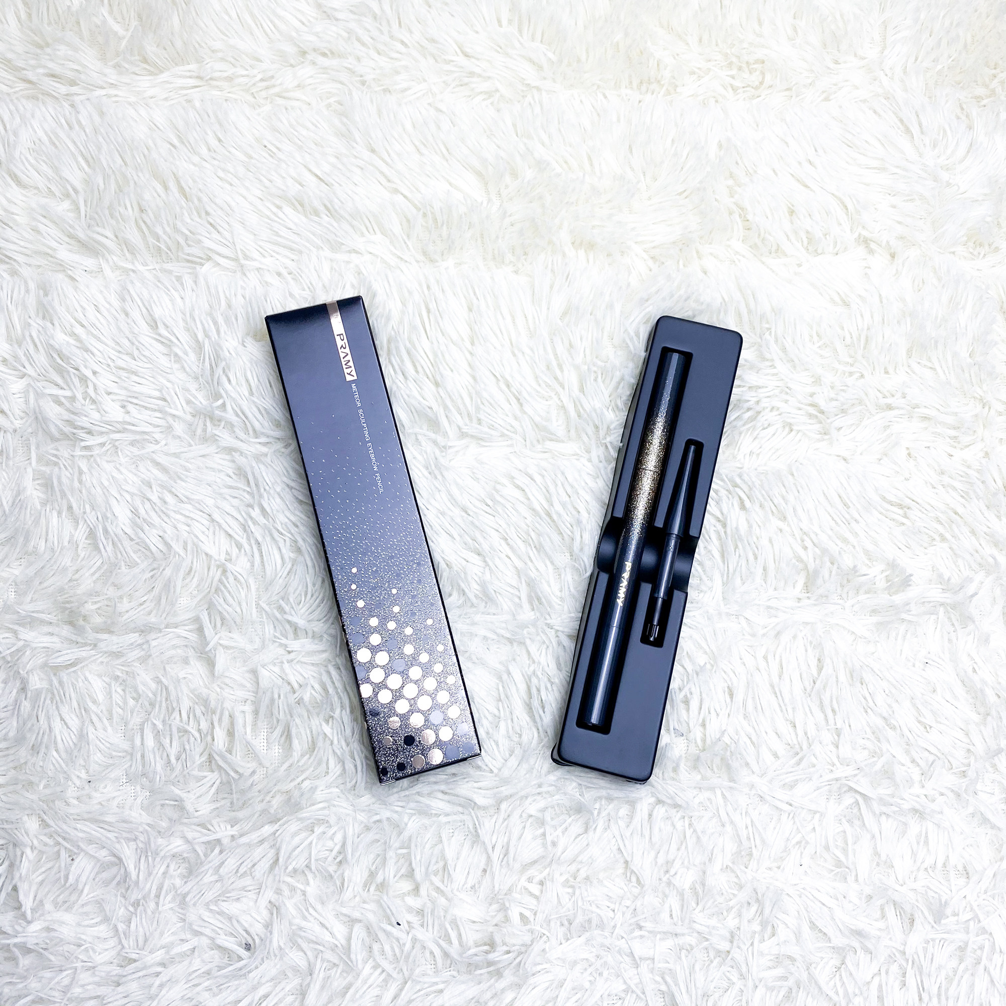 Bo Ruimei Galaxy Meteor shaping eyebrow pencil thrush eyebrow pencil three-dimensional long-lasting shaping without smudge natural three-in-one