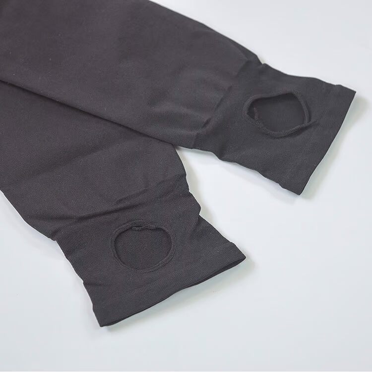 Warren Wei Shi dày mùa thu và mùa đông quần legging cạp cao gây sốt làn da ấm áp là eo mỏng bụng chân quần tất nữ liền thân