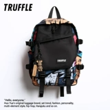 Ранец в стиле хип-хоп, трендовый вместительный и большой рюкзак, сумка через плечо, для средней школы