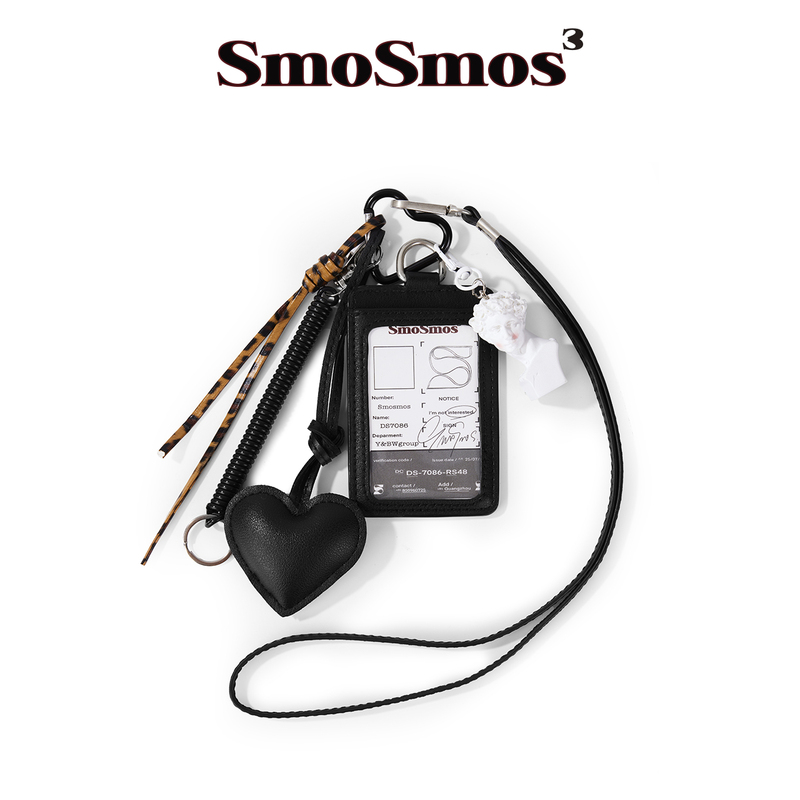 Smosmos Original Card Holder Design for Access Cards, Bus Cards, Meal Cards, Stylish Bag Charms, Keychains, Women's Accessories Smosmos Original Card Holder Design for Access Cards, Bus Cards, Meal Cards, Stylish Bag Charms, Keychains, Women's Accessories