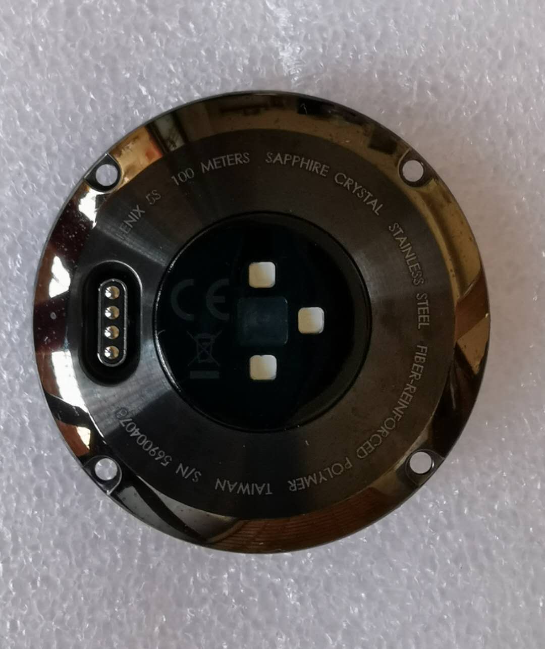 Original fitting Canin Garmin Fenix 5S smart sports watches battery rear cover 361-00096-00