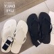 Japanese JULIPET flip-flops men's summer tide non-slip flip-flops men's casual outer wear beach shoes couple shoes g