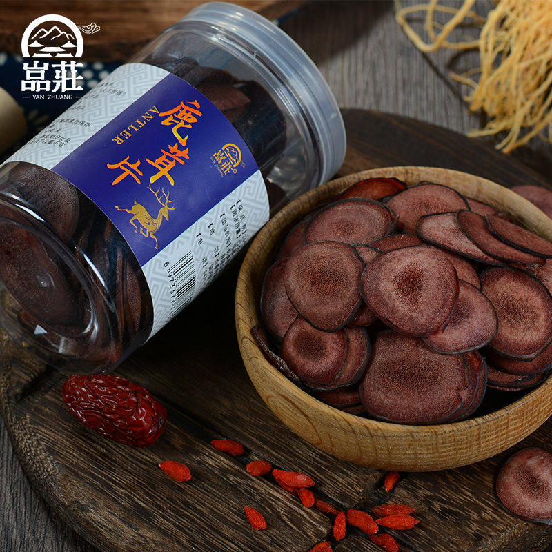 Nourishing Antler Slice 50g Jilin Breeding Plum Deer Antler Blood Slice Non-Deer Whips Non Red Pink Sheet