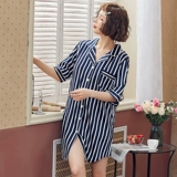 MiiOW/猫人 Летняя трикотажная длинная майка топ, платье без рукавов, платье-комбинация, средней длины, свободный крой