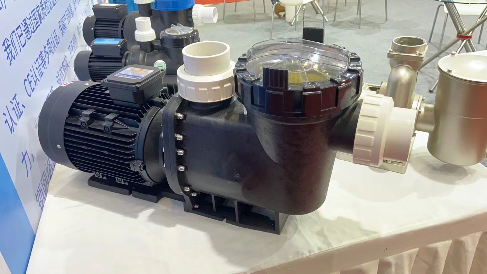 Swimming pool aquarium dedicated circulating water pump 5 5HP380V large diameter large flow filter pump