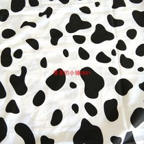 Cow black and white cotton twill cotton custom-made student sheets quilt cover quilt cover pillowcase three or four sets of 40 fabrics