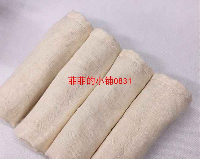 Square cotton steamer cloth breathable steamed buns steamed buns cage drawer cloth non-stick cloth filter gauze 3 pieces