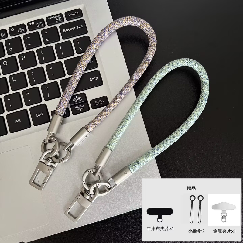 Mobile Phone Lanyard Wrist Strap Short Style for Women High-End Outdoor Anti-Loss Multifunctional Phone Chain Camera Wrist Strap Accessory