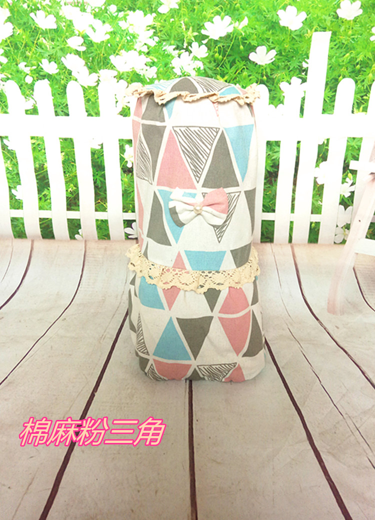 vận chuyển châu Âu ren mục vụ vải sữa đậu nành món ăn chia ấm đun nước điện bảo vệ tay áo che bụi che khăn - Bảo vệ bụi bọc máy giặt cửa ngang 10kg