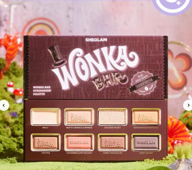 Набор для макияжа Sheglam Charlie’s Chocolate Factory — коллекция теней и помад Willy Wonka