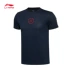 Li Ning áo thun ngắn tay nam 2019 xuân mới nam thể thao tay ngắn nhẹ Wade loạt tay ngắn nhanh - Áo phông thể thao áo tanktop nam khoét nách sâu Áo phông thể thao