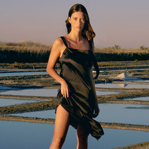 notjustpajama silk suspenders nightclothes heavy mulberry silk detachable shoulder strap dress can be worn