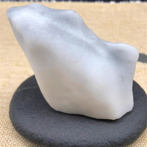 Gold wire blue and white jade Xinjiang raw stone seed material strange stone ornaments bracelet pendant pendant ornamental stone bonsai flower stone