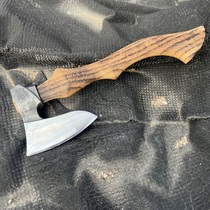 Wide Mouth Wide Blade Battle Axe Full Steel Forged Hatchet Outdoor Camping Cleft Wood Logging Combat Axe Home Chopped Tomahawk