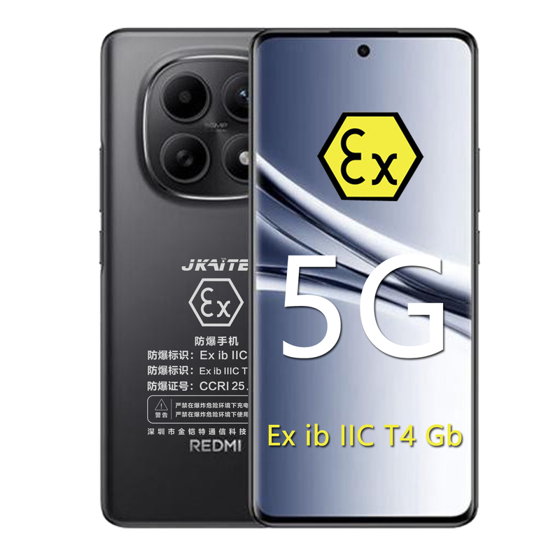 Miui/Xiaomi Redmi Note 15 Smart Explosion-Proof Mobile Phone for Chemical Plants and Oil Rigs, Intrinsically Safe Exct4 with Certificate