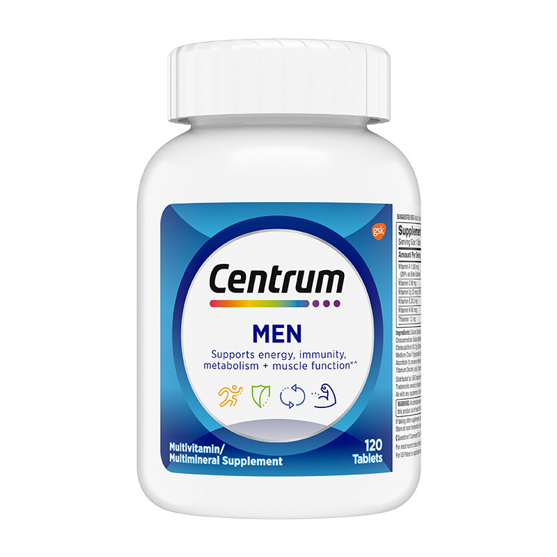 美国进口 Centrum 善存 男士/女士复合维生素 120片 天猫优惠券折后￥69包邮包税（￥129-60）