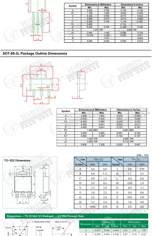 Transistor 2SD882/2SD468/2SD2583/2SD965/2SD669 TO-92/SOT-23