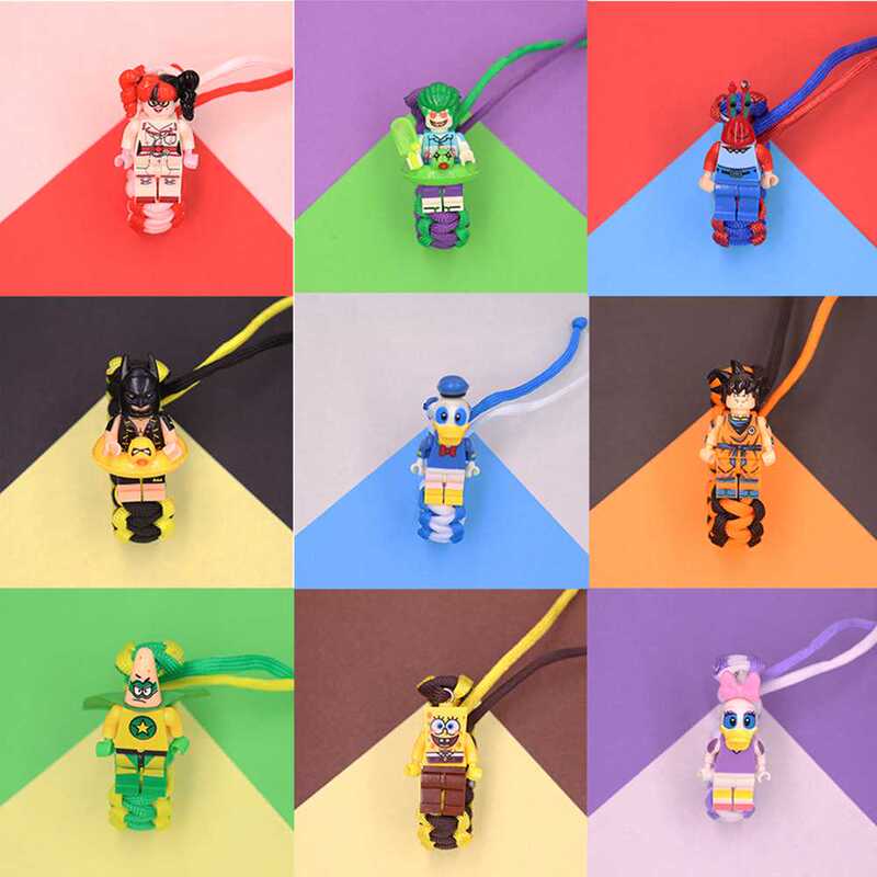 Buzz Lightyear Building Block Bracelet, Carrot Rabbit Bracelet, Couple Student Gift, Personalized Woven Bracelet, Tiktok Same Style