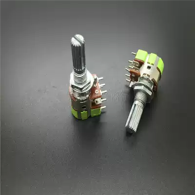 High quality small car power amplifier potentiometer 120 type 125 type double strip switch B50K-15MM