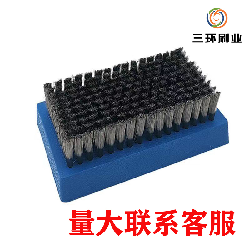 Mesh Roller Wire Brush Copper Wire Brush Rectangular Copper Wire Brush Plastic Handle Wire Brush 0.070.11 Universal Wire Brush