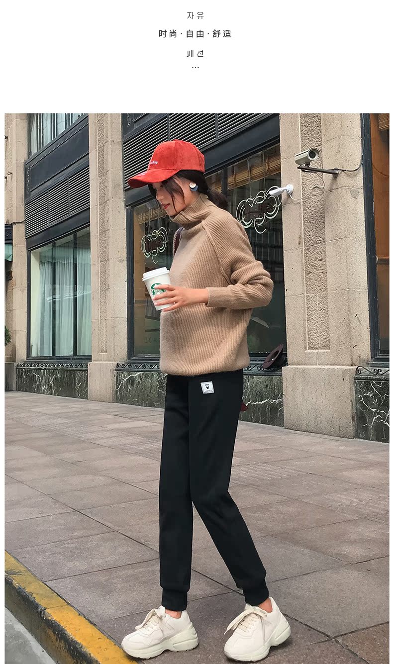 Quần bà bầu mặc mùa đông 2018 mới thể thao nâng bụng ấm quần Quần legging bà bầu cộng với quần nhung dày mùa đông yếm bầu 