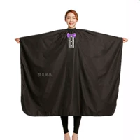 Галстук-бабочка, прозрачная черная накидка