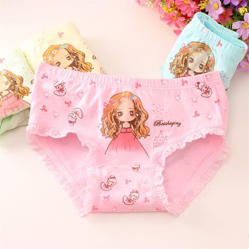 Girl's underwear doesn't clip the fart pp12 CUHK Boy 15 year old pure cotton triangular Four corner flat corner children flat foot middle child