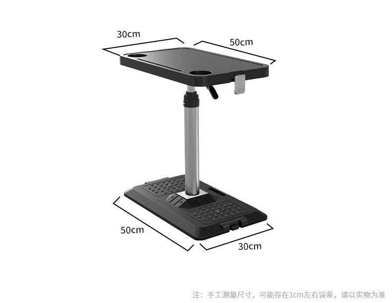 Car-mounted small table, in-car foldable and adjustable table, business car rear seat adjustable table, car dining and computer table
