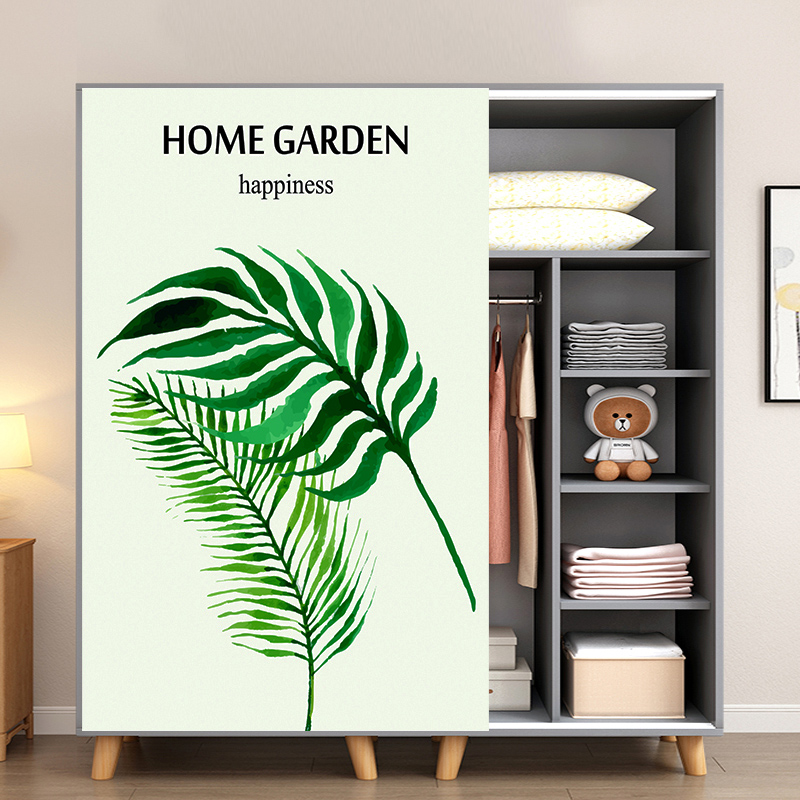 ? with car door curtain partition window shielded curtain free from punching wardrobe cabinet curtain kitchen Summer green cabinet Type of shelter curtain 2021