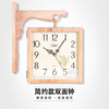 Kangbas Wall Clock Double-Sided Clock Simple Living Room Stylish Creative Wall Decoration Artist's Silent Clock