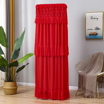 Wedding Red Square boot does not take dustproof air conditioning cover Gree Midea cabinet Hood cabinet vertical 3P2P lace