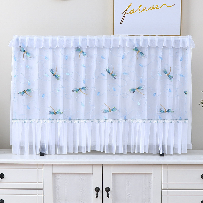 Summer 47 TV set 50 42 42 inch 60 60 hanging 48 dust cover 55 cloth art 32 eurostyle lace white