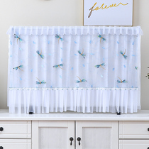 Summer 47 TV cover 50 Liquid crystal 42 inch 60 60 hanging 48 dust cover 55 cloth art 32 eurostyle lace white
