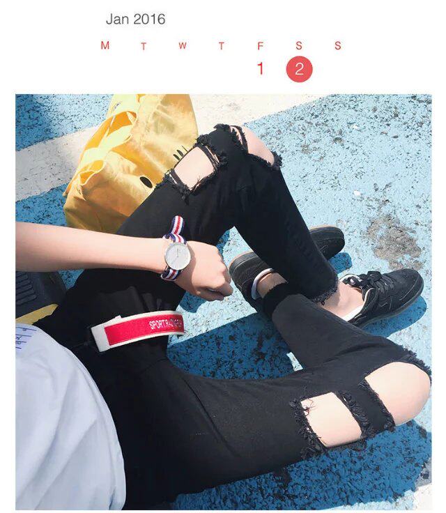 Jeans pour adolescent - Ref 1461972 Image 11