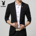 Playboy mùa xuân mỏng của nam giới thường phù hợp với xu hướng Hàn Quốc phiên bản mỏng sinh viên tuổi teen nhỏ phù hợp với áo khoác 