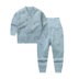 Quần áo trẻ em mùa thu bé trai đồ ngủ cotton quần áo sơ sinh nữ bé mùa thu bé đồ lót đặt mùa xuân và mùa thu đồ thể thao trẻ em Quần áo lót