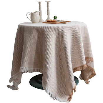 Yl french retro tassel high-end tablecloth Yl french retro tassel high-end tablecloth